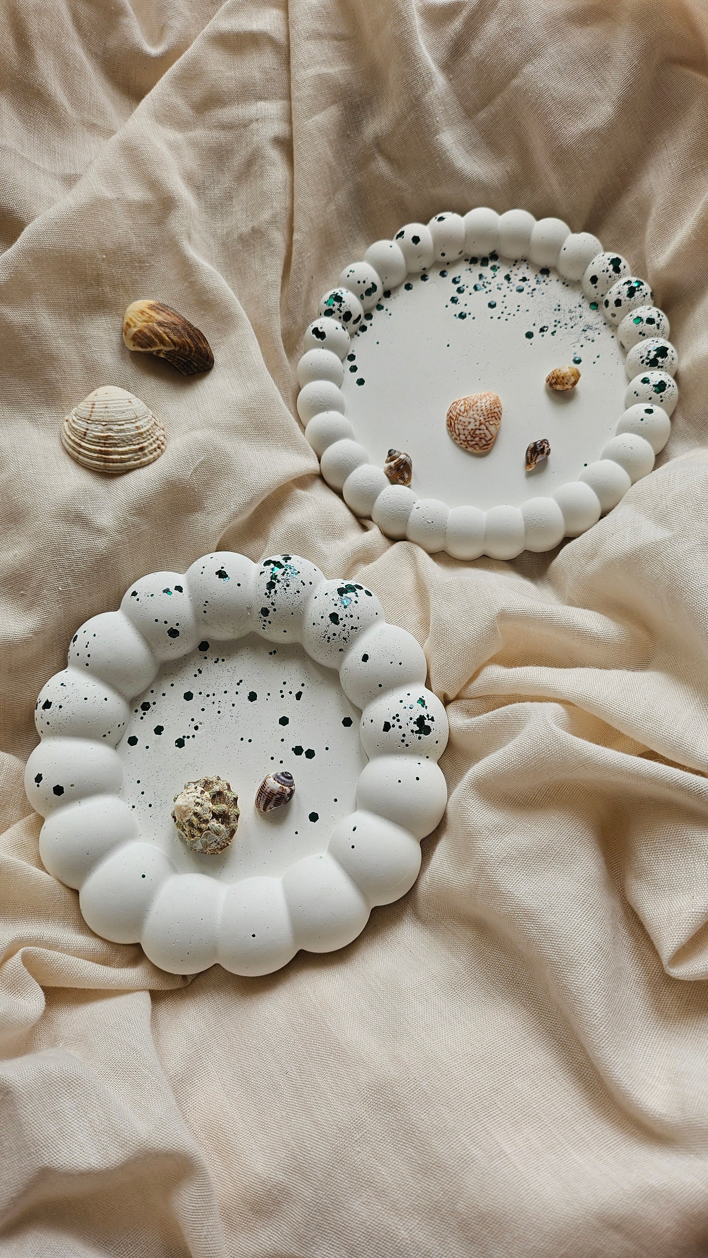 Objets décoratifs en béton
