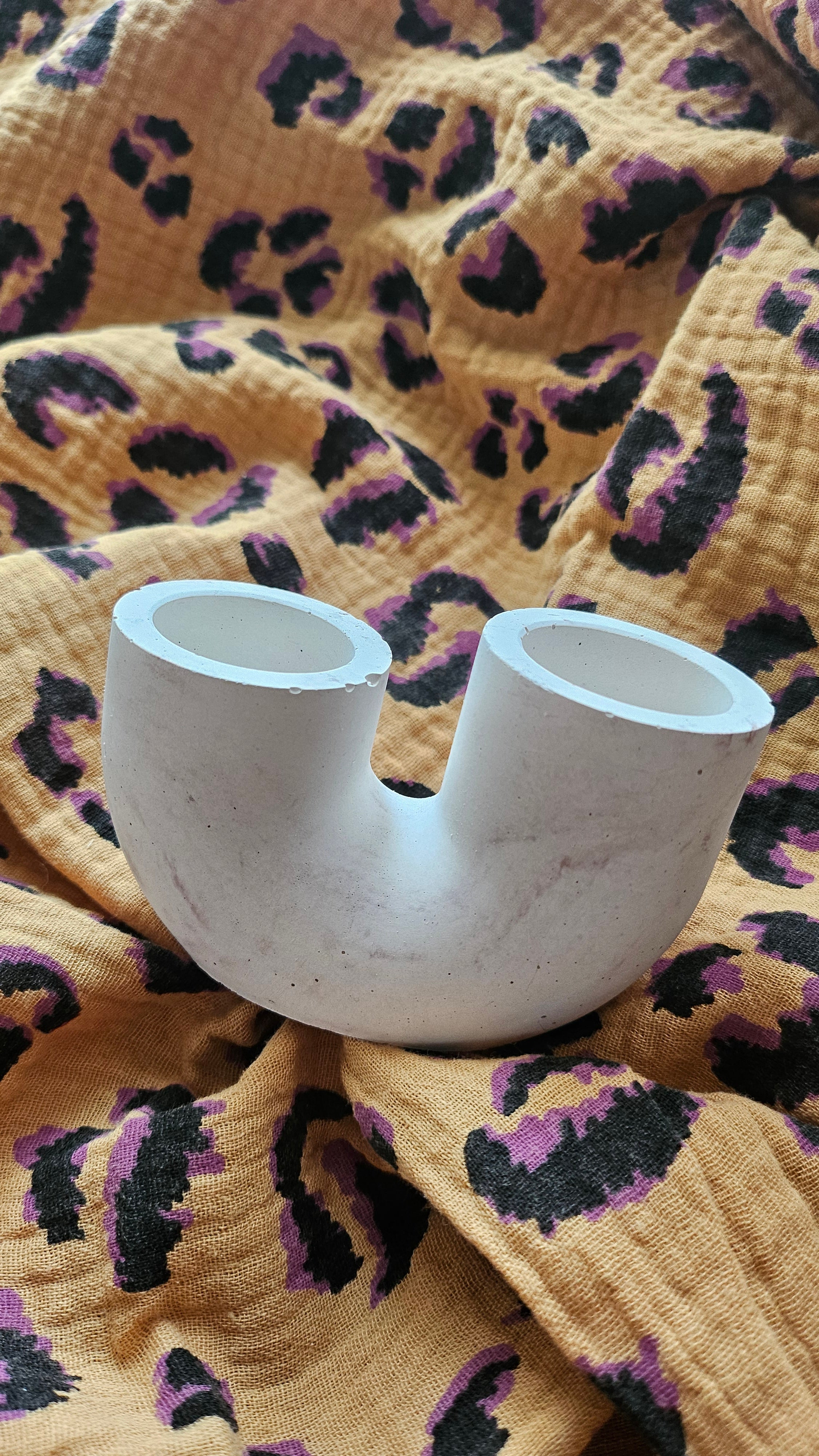 Bougeoir double