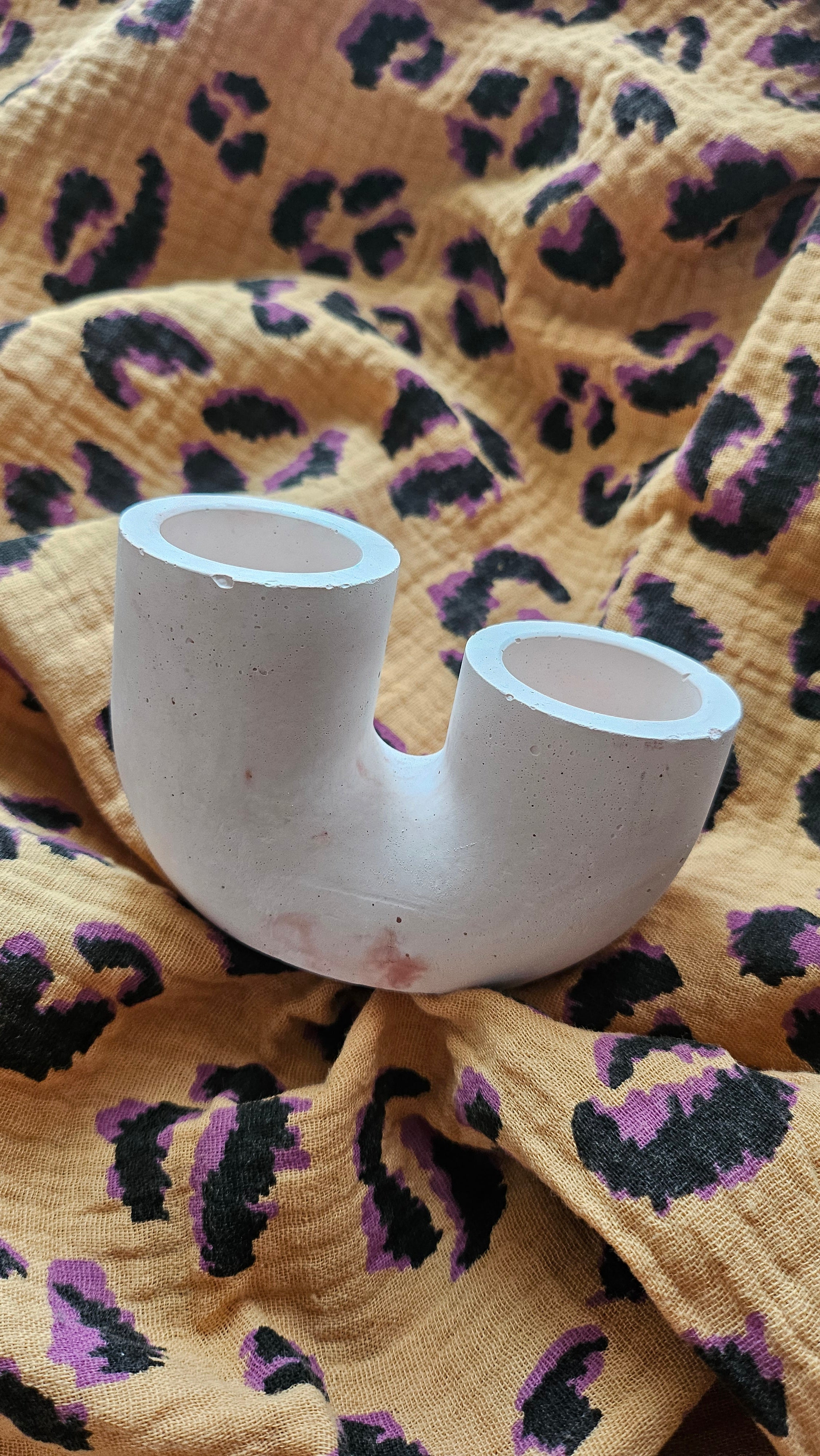 Bougeoir double