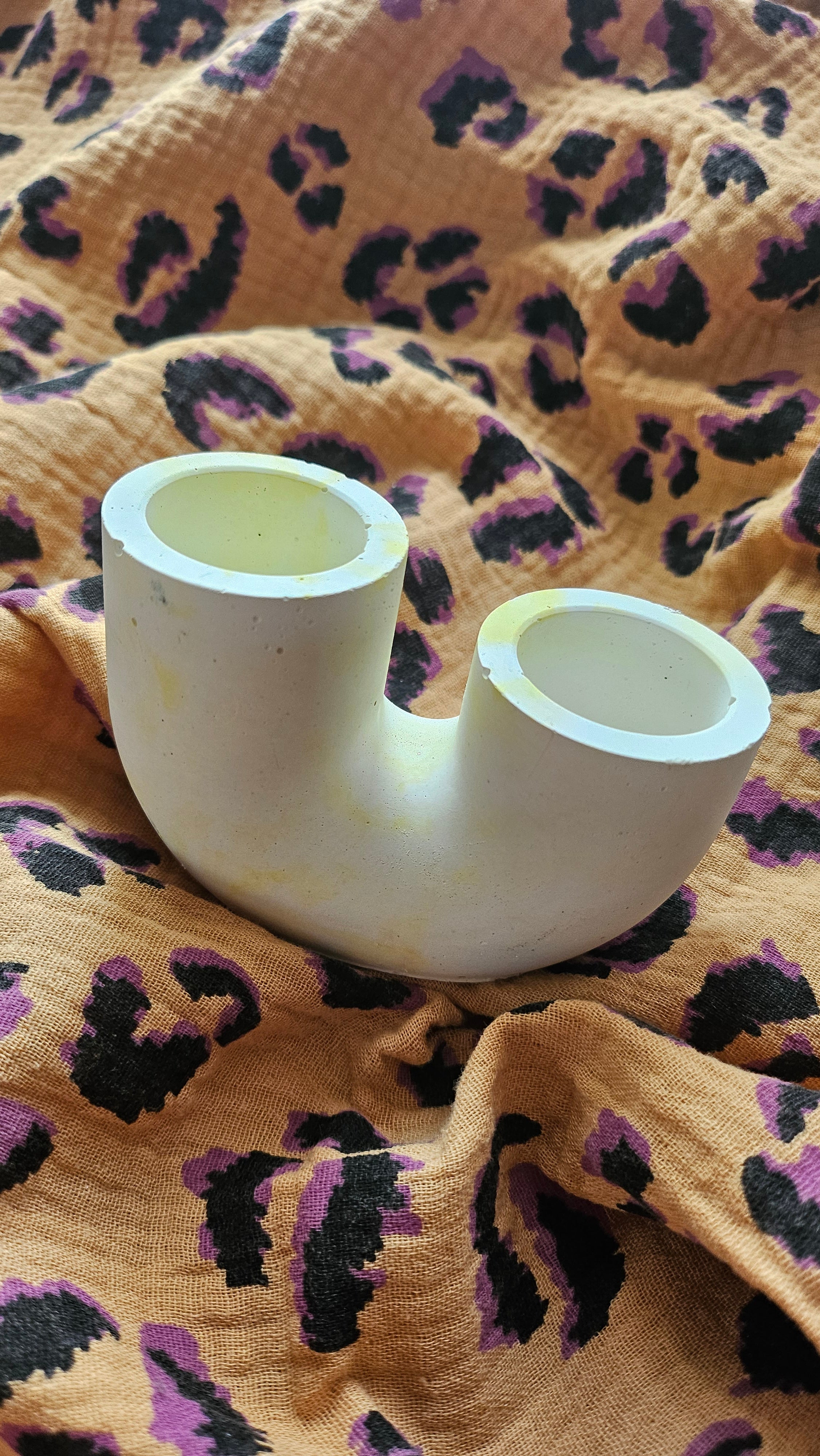 Bougeoir double