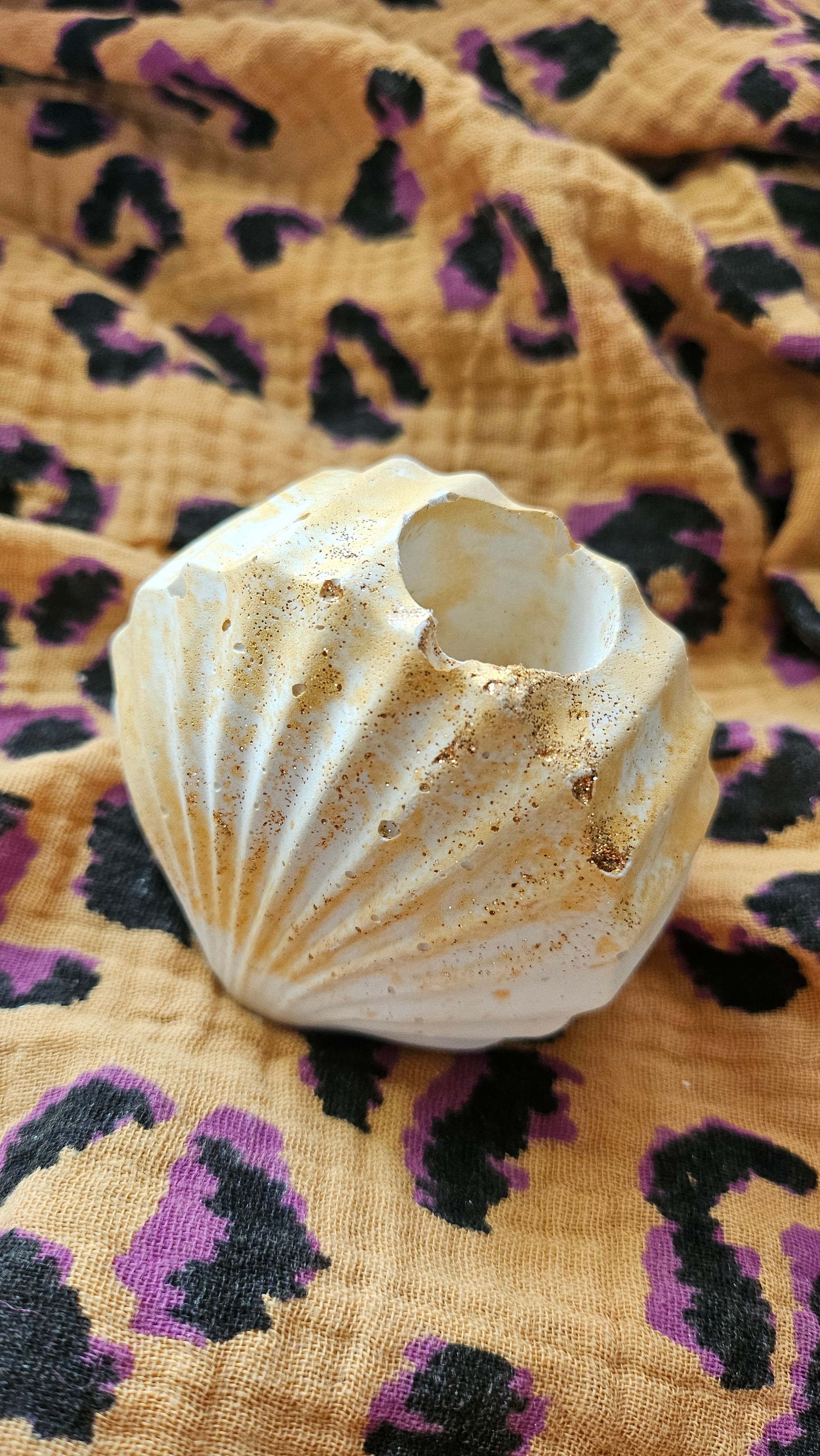Bougeoir coquillage